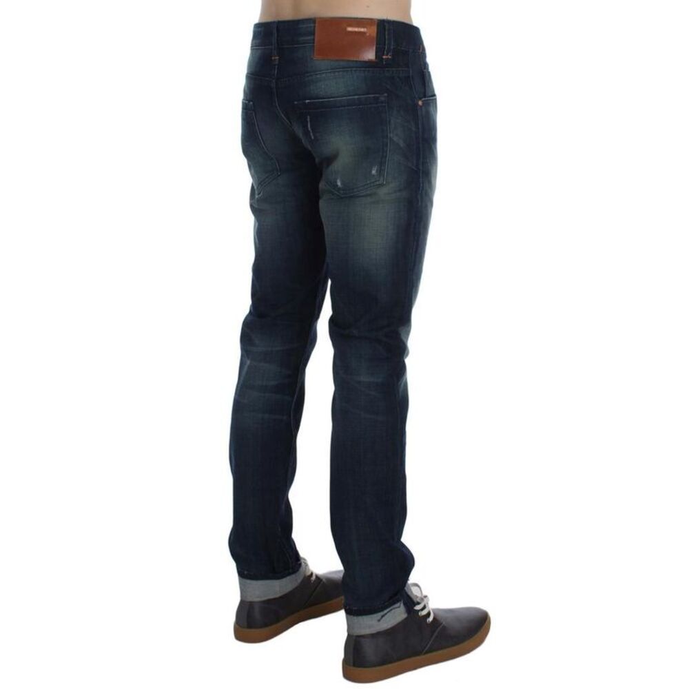 Acht Straight Leg Jeans Men Blue Bottoms